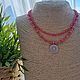 Чокер из коралла «Coral reefs». Чокер. Olga Kokina_jewelry. Ярмарка Мастеров.  Фото №5