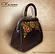 Leather bag with clasp, Clasp Bag, Ekaterinburg,  Фото №1