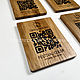 Заказать QR код из дерева. Декор-купить рф. Ярмарка Мастеров. . Атрибутика Фото №3