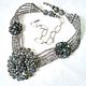 Order Necklace 'Moon gardens' 5 strands LABRADORITE beads. Dorida's Gems (Dorida-s-gems). Livemaster. . Necklace Фото №3