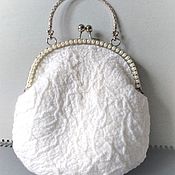 Свадебный салон handmade. Livemaster - original item Bags for wedding: Handbag for the bride Pearl. Handmade.