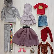 Одежда для кукол: вечернее платье для Барби