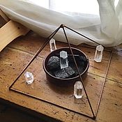 Фен-шуй и эзотерика handmade. Livemaster - original item Healing Charging Copper Pyramid. Handmade.