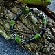 Bracelet made of jade, hematite and lava. Bead bracelet. kvk1. My Livemaster. Фото №4