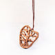 Order Pendant-amulet made of wood ' Tree of life '(ash). OakForest Wooden Jewelry. Livemaster. . Pendant Фото №3