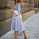 Dress shirt in retro style 'Audrey'. Dresses. Alexandra Maiskaya. My Livemaster. Фото №5