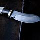 Hunting knife 'Skinner' Damascus steel. Knives. zlathunter. Online shopping on My Livemaster.  Фото №2