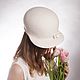Шляпка Жокейка. Шляпы. Lagutina Millinery. Ярмарка Мастеров.  Фото №5