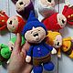 Гном вязаный Гном игрушка Гном с колпаком. Амигуруми куклы и игрушки. Ольга Архипова. Ярмарка Мастеров.  Фото №5
