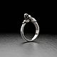 Кольцо Греческий Сфинкс. Кольца. AlexFox Jewelry. Ярмарка Мастеров.  Фото №4