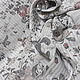 Шторы льняные-роскошь цветов. Шторы. Текстильный  интерьер. Интернет-магазин Ярмарка Мастеров.  Фото №2