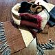Woven, warm and cozy handmade scarf, Unisex. Scarves. Boho-Eklektika. Online shopping on My Livemaster.  Фото №2