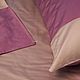 Purple bedding. Purple Duvet Cover Set. 100% cotton satin. Souvenirs by profession. Daria. Unique linen bedding sets. My Livemaster. Фото №5