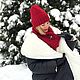 Комплект Стрекоза. Комплекты головных уборов. Светлана Отрадная. Ярмарка Мастеров.  Фото №4