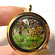 Fairy house in a locket. Pendants. WhiteRacoon's handcrafts. Online shopping on My Livemaster.  Фото №2
