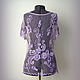 blouse ' Lilac dreams', Sweater Jackets, Ekaterinburg,  Фото №1