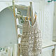 shopper: Boho bag string bag. Shopper. avokado. My Livemaster. Фото №4