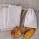 Мешочек хлопково-льняной. Мешочки. Eco-pack-bag. Ярмарка Мастеров.  Фото №4