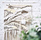 Авторское панно на стену в технике гобелен, Ковры, Москва,  Фото №1