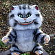Cheshire cat. Stuffed Toys. olga. Интернет-магазин Ярмарка Мастеров.  Фото №2