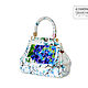 Copy of Exclusive bag with unique hand-embroidered beads Summer mood, Classic Bag, Moscow,  Фото №1