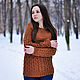 кофта "Бронза". Пуловеры. KnitStyle Assorti077. Ярмарка Мастеров.  Фото №6