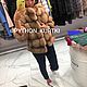 Заказать Укорочённая шуба из куницы. YANA KRAFT BRAND. Ярмарка Мастеров. . Шубы Фото №3