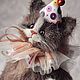 Who is the cat on a holiday invite. Stuffed Toys. Knitted toys Olga Bessogonova. My Livemaster. Фото №4