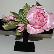 Свадебный салон handmade. Livemaster - original item sprig of rose. Flower Clip No. №1. Handmade.