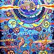 Batik panel 'deep Sea', Pictures, Yaroslavl,  Фото №1