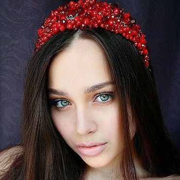 Украшения ручной работы. Ярмарка Мастеров - ручная работа Ободок для волос. Handmade.
