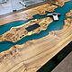 'Table-river' for negotiations (ave. for Stellini Textile Group). Tables. Custom furniture making U.LOFT. My Livemaster. Фото №8