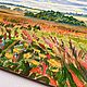 Order  Oil painting Landscape ' Fields and meadow flowers'. Fine Art for Joy. Livemaster. . Pictures Фото №3