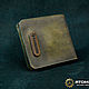 Man leather wallet 'Imperium'. Wallets. Atomfashion. My Livemaster. Фото №4