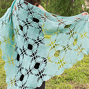 Аксессуары handmade. Livemaster - original item Morning Cool shawl. Handmade.