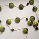 Сотуар «Лето, ах, лето..» lampwork, агат. Колье. Оксана Кислова. Ярмарка Мастеров.  Фото №6