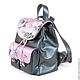 Female backpack 'Hummingbird'. Backpacks. Pelle Volare. Online shopping on My Livemaster.  Фото №2