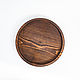 Order Wooden serving tray (dish) 330 mm. WS6. ART OF SIBERIA. Livemaster. . Trays Фото №3