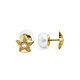 De oro Pussety 'estrella de mar' aretes en vintike, Stud earrings, Moscow,  Фото №1