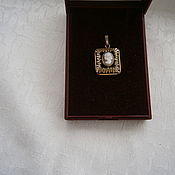 Винтаж: Медальон - локет Камея «Цапли» 1970 годы
