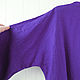 Purple boho blouse with ruffles. Blouses. etnoart. My Livemaster. Фото №5