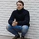 Свитер мужской "Удачный". Свитеры мужские. Елена Velena. Ярмарка Мастеров.  Фото №4