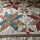 Patchwork quilted double-sided bedspread with stars. Bedspreads. Gurchiani Irina.. My Livemaster. Фото №4