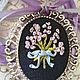 Embroidered pendant "Lavender aroma". Pendants. Lady's casket. Online shopping on My Livemaster.  Фото №2