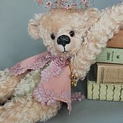 Куклы и игрушки handmade. Livemaster - original item Teddy Bears: Pink angel.. Handmade.