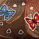 Cosmetic bag 'Butterflies' housekeeper. Beauticians. Naughty FancyWork (applique4you). My Livemaster. Фото №5