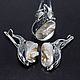 Jewelry Set Baroque Pearl 925 Sterling Silver HC0044, Jewelry Sets, Yerevan,  Фото №1
