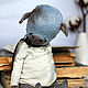 Очень Голубой Щенок. Мягкие игрушки. Вера Кондратьева (hmdolls). Интернет-магазин Ярмарка Мастеров.  Фото №2