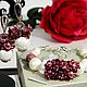 Earrings Bracelet 'rose Tea', Majorca pearls, agate, Jewelry Sets, Saratov,  Фото №1