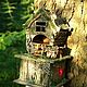 Tea house with a box of 'Hut of Baba Yaga'. Houses. Fantasy for home. Online shopping on My Livemaster.  Фото №2